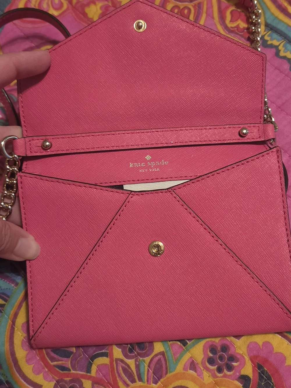 kate spade Hot Pink Crossbody Envelope Bag